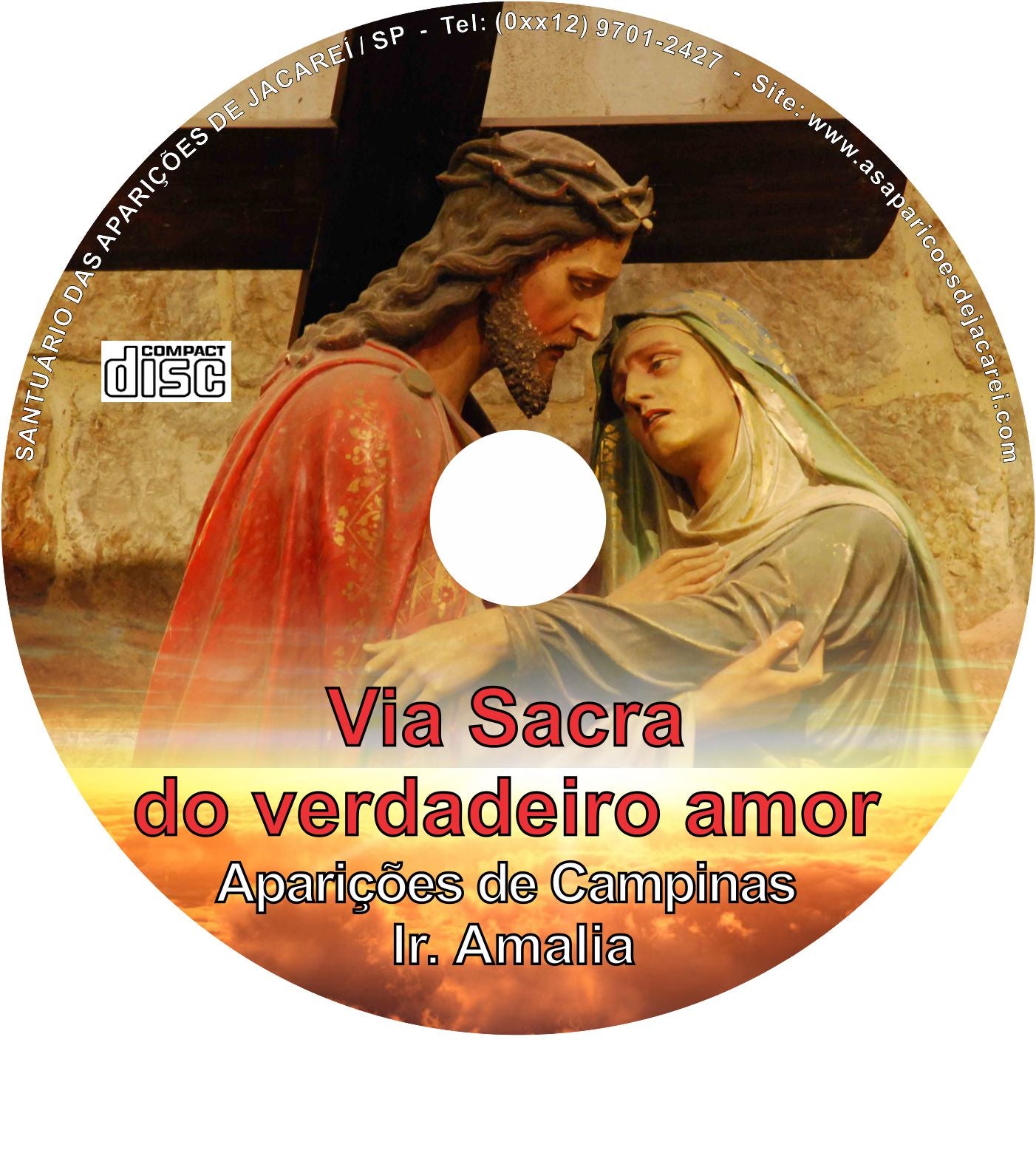 CD Terço da Via-Sacra do Verdadeiro Amor CD Terço da Via-Sacra do Verdadeiro Amor